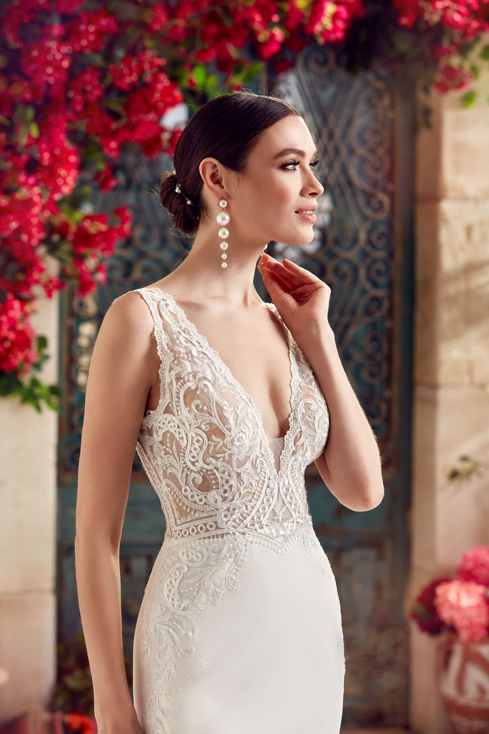 Alyce Paris 7016 V-Back Bridal Gown - Belmeade Women's Formal Wear