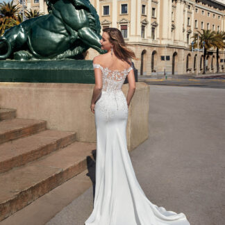 Alyce Paris 7026 Romantic Off-Shoulder Wedding Gown