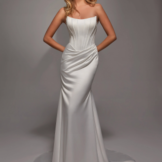 7139 Alyce Paris SatinWedding Dress